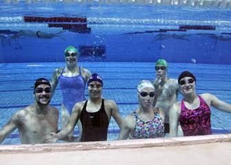 Teresa Perales, a la cabeza del equipo español en Funchal
