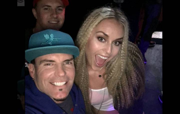 "¡Ice, ice, baby!" Lindsey Vonn rapeó y bailó junto a Vanilla Ice