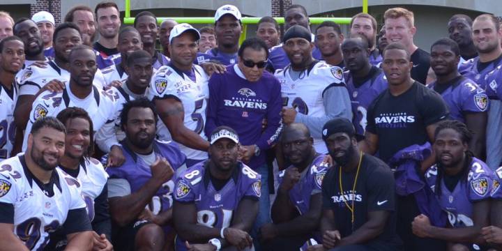 Muhammad Ali inspiró la Super Bowl de los Ravens en 2012