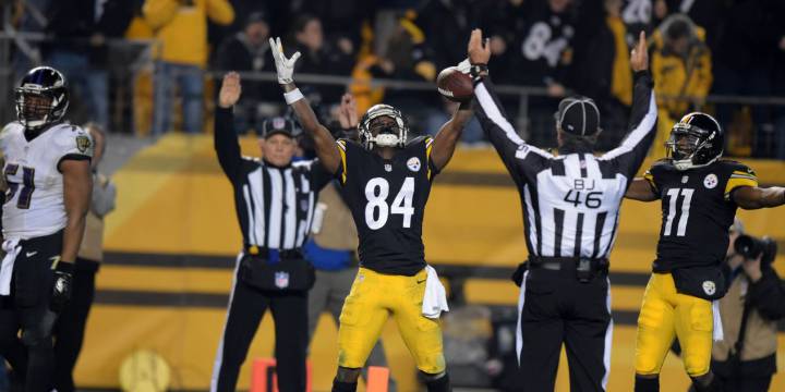 Antonio Brown número 1 en todos los mock draft fantasy