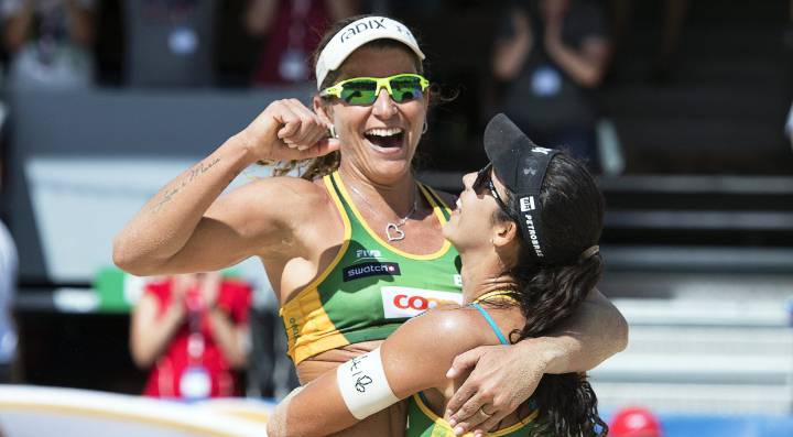 Las brasileñas Larissa y Talita, campeonas en Gstaad