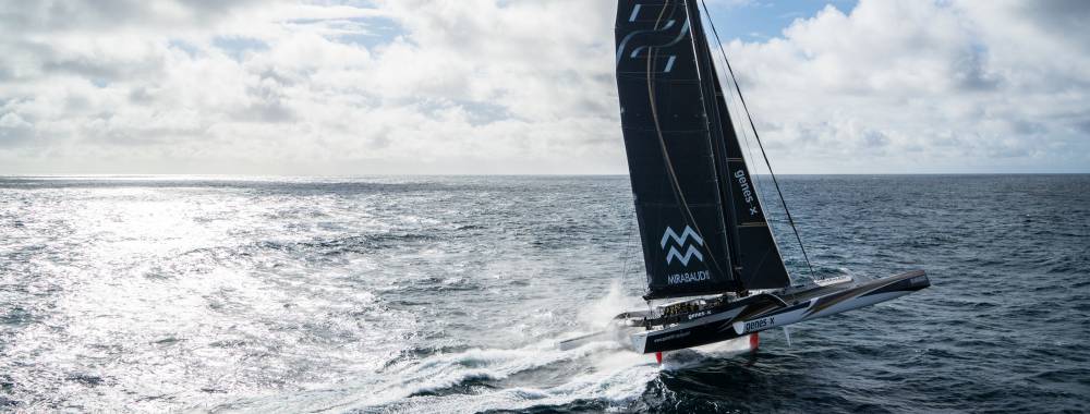 VELA TRAVESÍA QUEBEC SAINT MALO El Spindrift II vence y pulveriza un