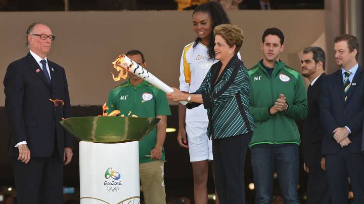 Rousseff y Lula desisten de acudir a la apertura olímpica