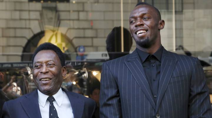 Pelé: "Bolt es una leyenda y está por encima de mí"