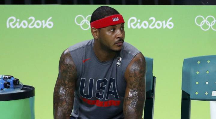 Carmelo: "Quiero llevar este equipo en el viaje hacia el oro"