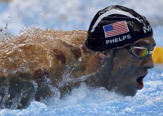 Phelps aspirará a dos medallas en un martes muy americano