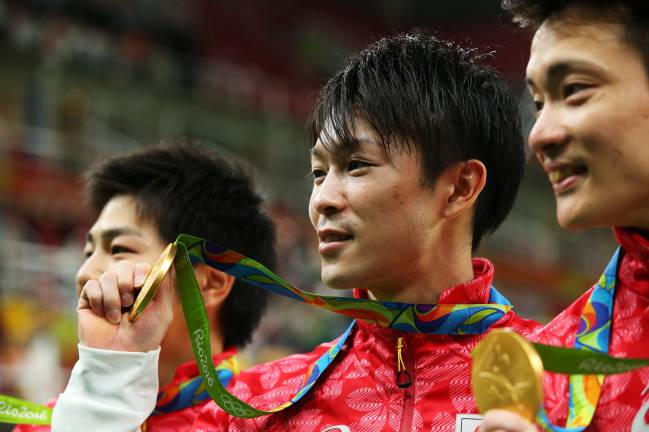 Uchimura logró la única medalla de oro que aún no tenía.
