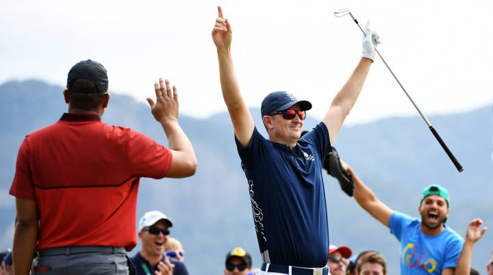 Justin Rose consigue el primer 'hoyo en uno' de los Juegos