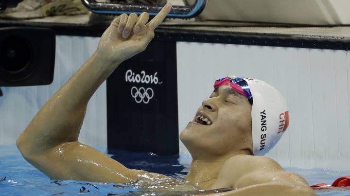 Sun Yang, campeón olímpico acusado de dopaje