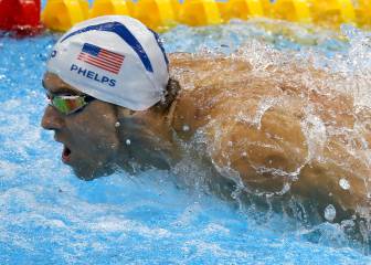 Phelps amplía su leyenda: cuarto oro y ya van 22 en unos Juegos