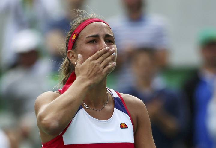 Mónica Puig, primera medalla para una mujer de Puerto Rico