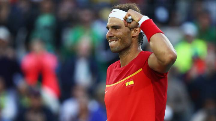 Rafa Nadal: "El ambiente en la pista era realmente difícil"