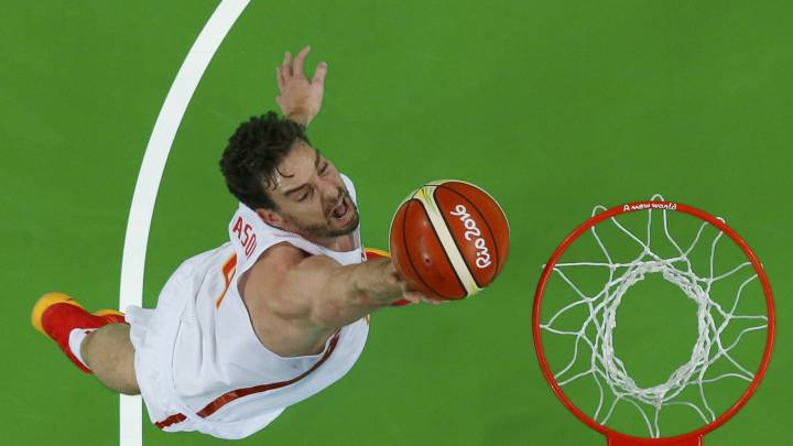 Pau Gasol, en los Juegos Olímpicos de Río 2016, se juega ante Argentina seguir en los Juegos.