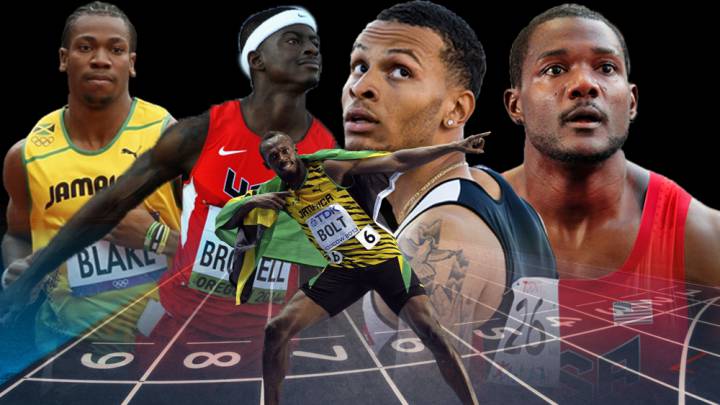 Los cuatro rivales de Usain Bolt en la final de los 100 metros