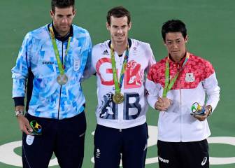 Murray gana a Del Potro y hace historia con su doblete olímpico