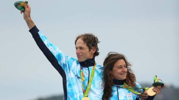 El 'abuelo' argentino que logró un histórico oro en vela
