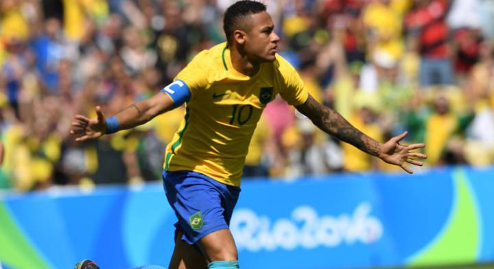 Neymar, la luz del paseo de Brasil hacia la final de sus Juegos