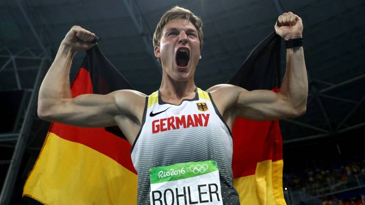 El alemán Röhler recupera el título de jabalina para Europa