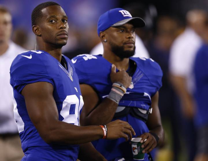 Victor Cruz, Rawls y Perriman vuelven a sentirse jugadores