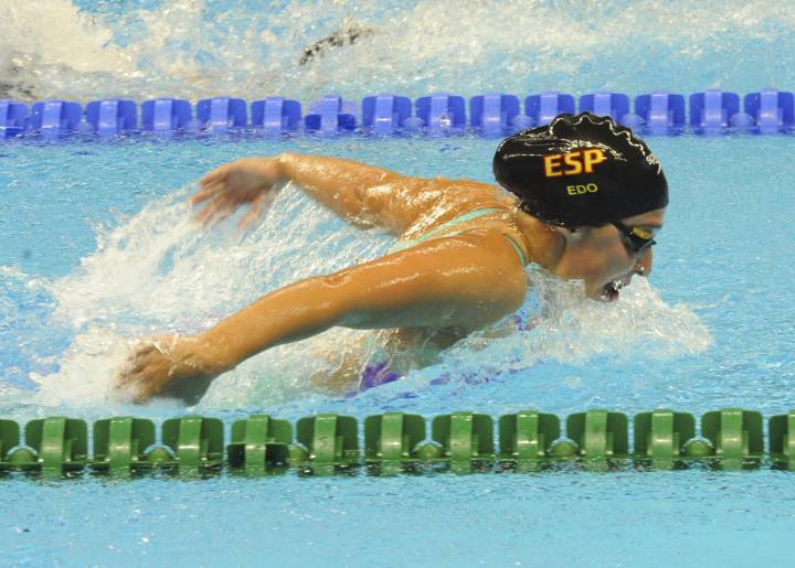 Ariadna Edo, bronce en los 400 libres S13, da la décima a España