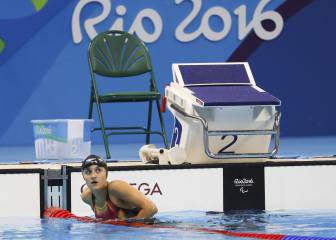 María Delgado gana el bronce en los 50 metros libres S12