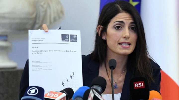 La alcaldesa de Roma planta a la candidatura olímpica de 2024