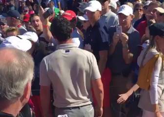 McIlroy pidió la expulsión de un aficionado que le insultó