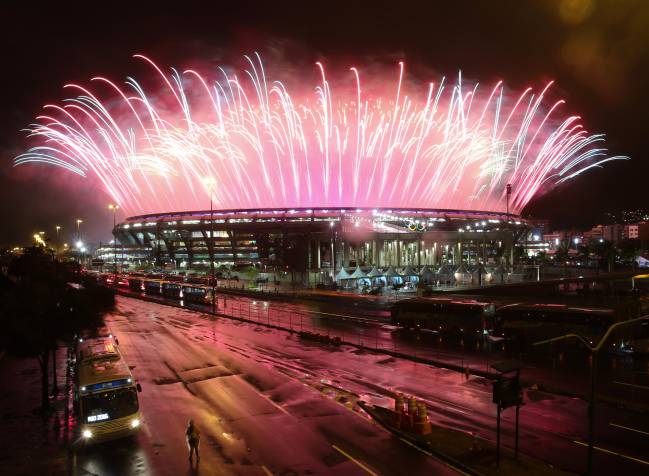 Maracaná, ceremonia de clausura, Juegos Olímpicos 2016.