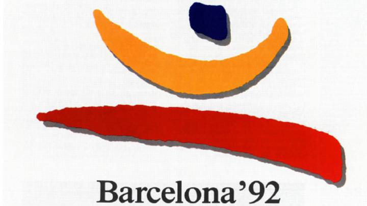 Cartel de los Juegos Olímpicos de Barcelona 1992.