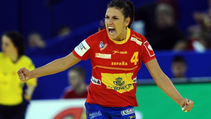 Carmen Martín, en el siete ideal de la Champions femenina