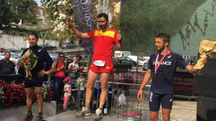 Hernando, campeón del mundo de trail; y Azara García, plata