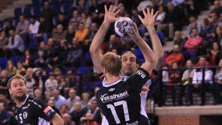 El goleador meta del Elverum no impidió el triunfo logroñés