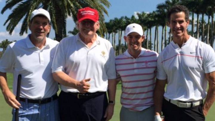Palos a McIlroy por jugar con Trump: "Te estás prostituyendo"