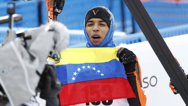 Nicolás Maduro sale en defensa del esquiador Adrián Solano