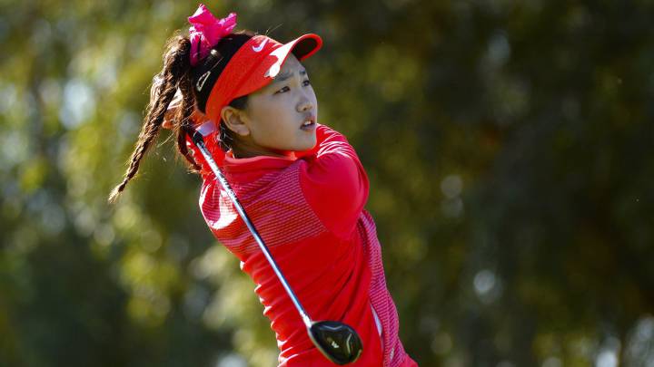 Lucy Li, de 14 años, acaba bajo par una vuelta en un 'major'