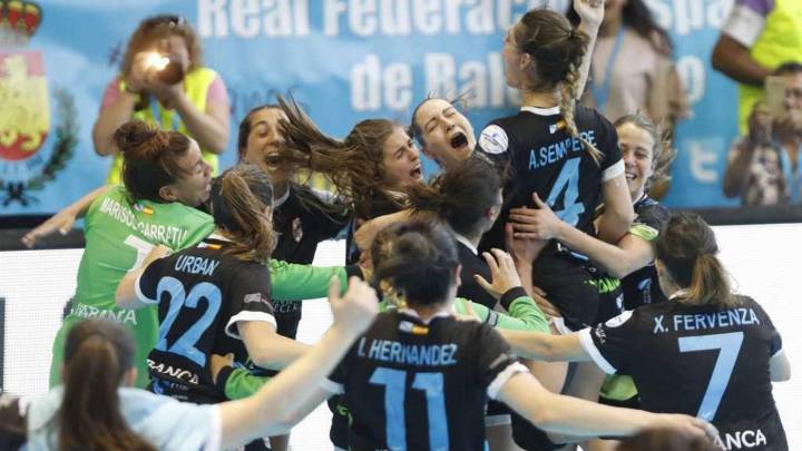 El At. Guardés, primer equipo gallego campeón de Liga