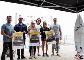 Las estrellas nacionales, en la Siroko Surf League de Zarautz