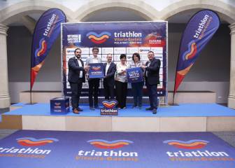 Triathlon Vitoria cardioprotege a sus triatletas con desfibriladores