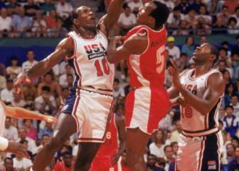 Barcelona 92: EL Dream Team debuta y apabulla a Angola