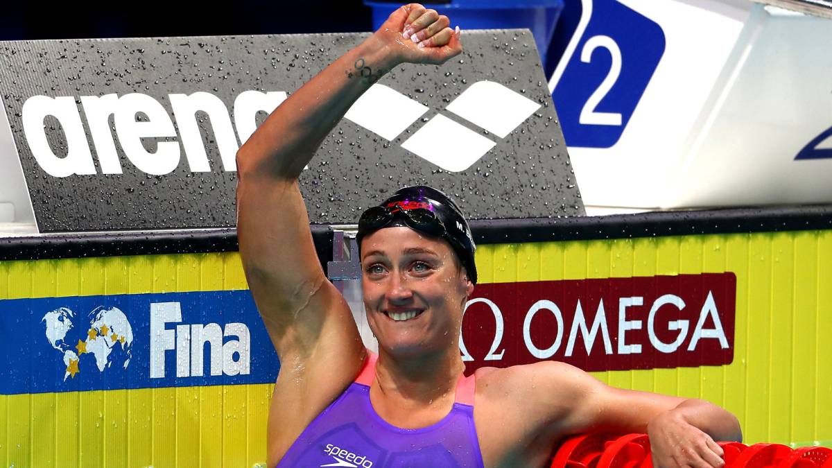 Kristel Kobrich fue medalla de plata en la Copa Mundial de Natación