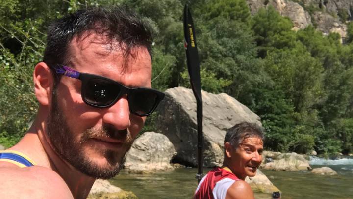 Saúl Craviotto y su padre competirán juntos en el Descenso del Sella