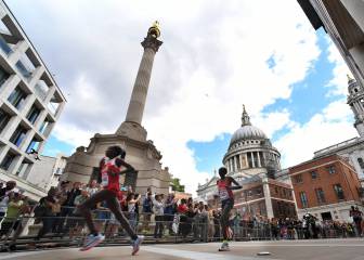 Una keniana 'comprada' por Bahrein ganó la maratón