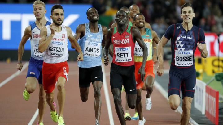 El francés Bosse acaba con el dominio africano en los 800