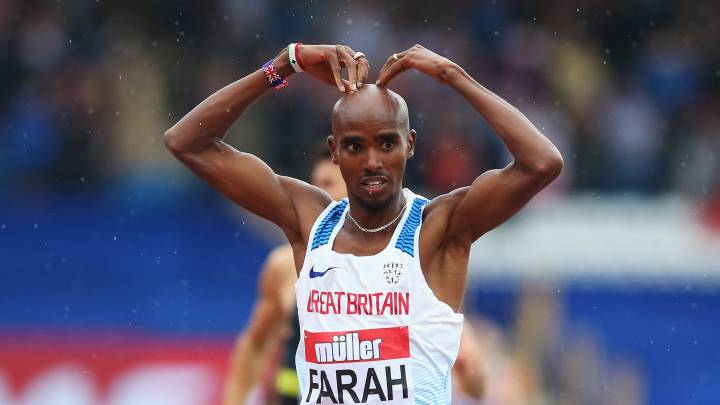 Farah vence en 3.000 metros con Mechaal como lugarteniente