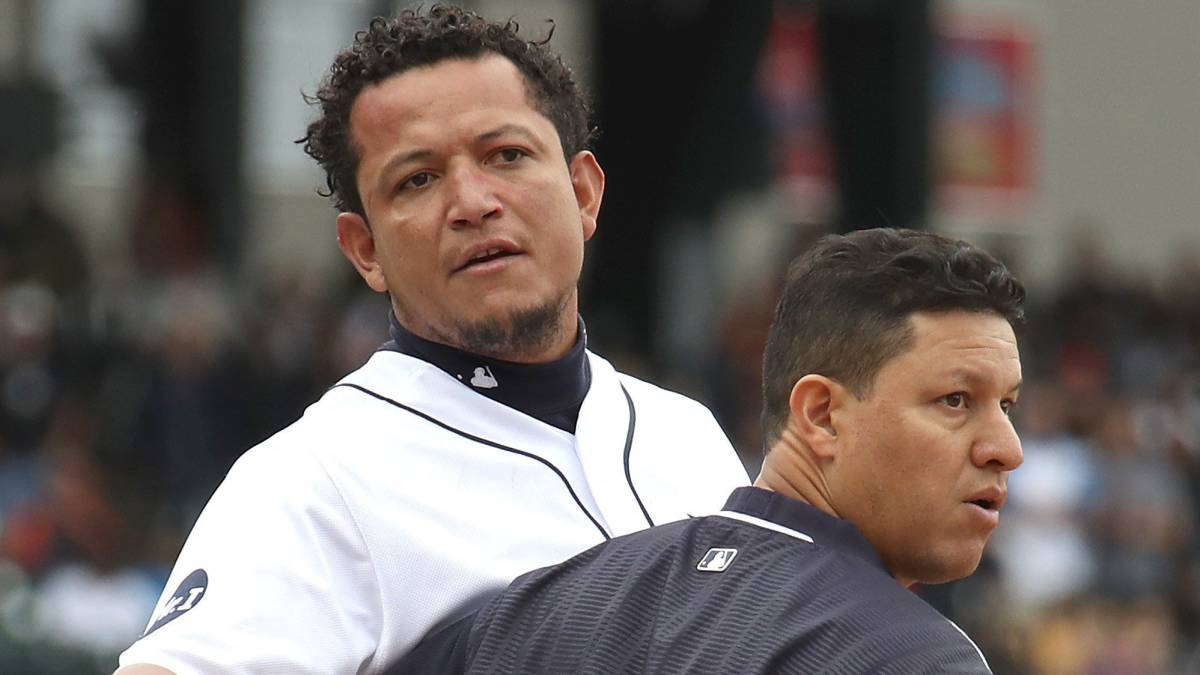 MLB suspende a Miguel Cabrera por siete encuentros