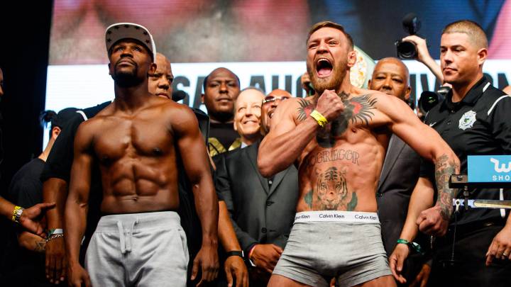 Boxing: Mayweather vs McGregor-Weigh Ins
