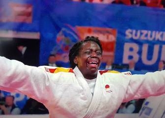 María Bernabéu se cuelga el bronce con un menisco roto
