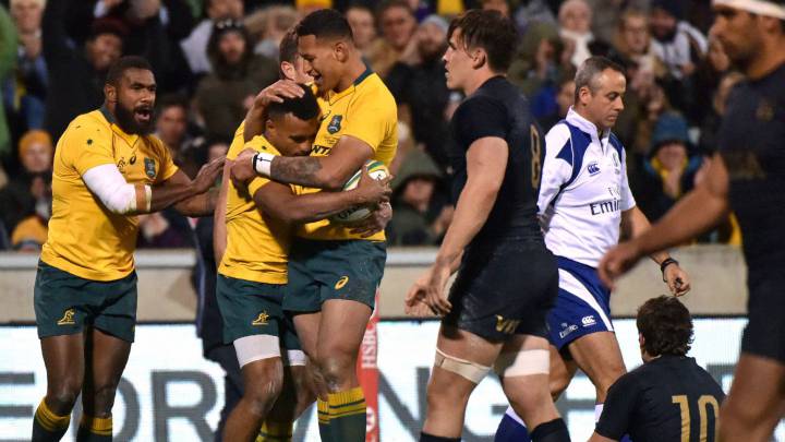La selección australiana se impuso a Argentina.