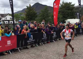 Kilian Jornet vence con récord en la Salomon Glen Coe Skyline