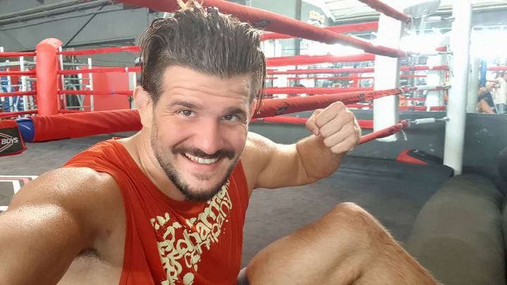 Juan Espino, un peso pesado español que quiere llegar a la UFC.